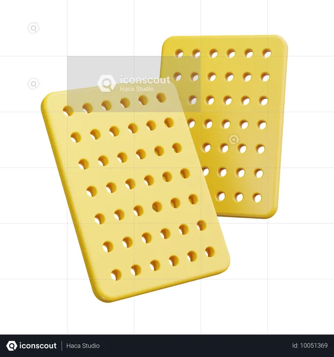 Biscuit salé  3D Icon