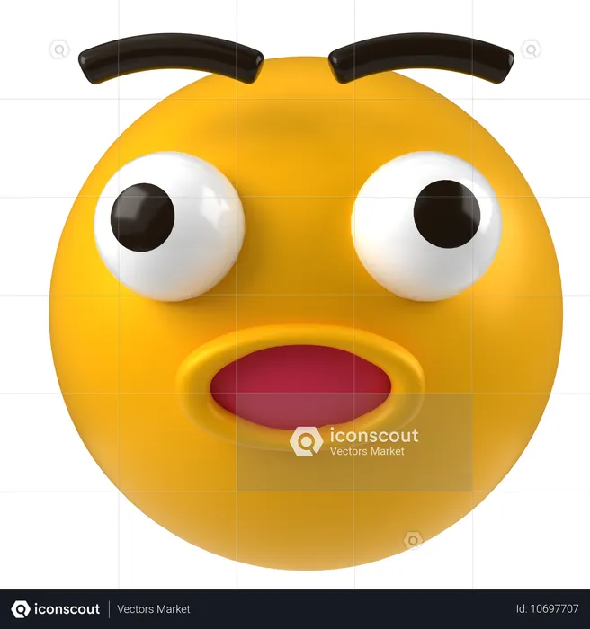 Crazy  3D Icon