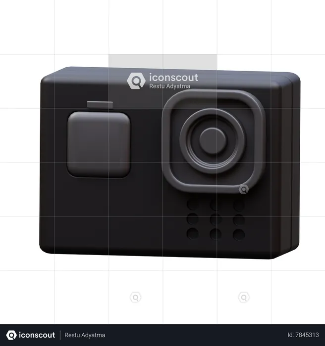 Creador de contenido  3D Icon