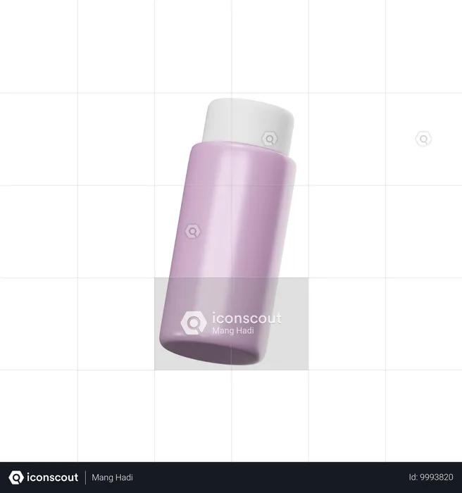 Cream bottle  3D Icon