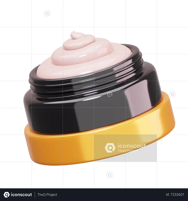 Cream Jar  3D Icon