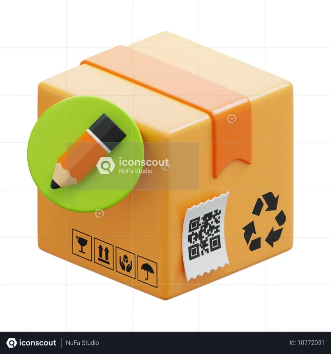 Create Box  3D Icon
