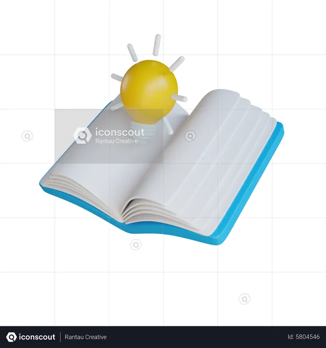 Creative Book  3D Icon