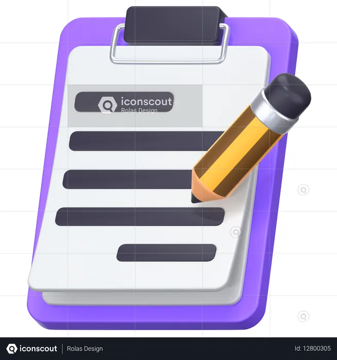 Creative Brief  3D Icon