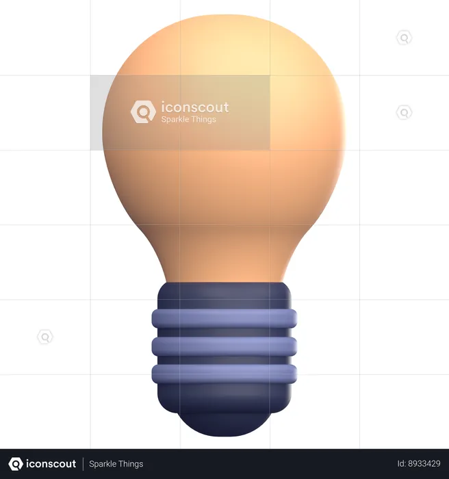 Creative Idea  3D Icon