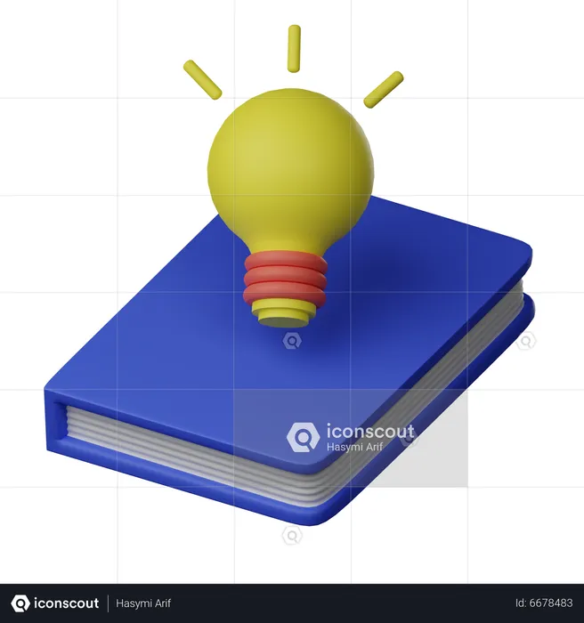 Creative Learning  3D Icon