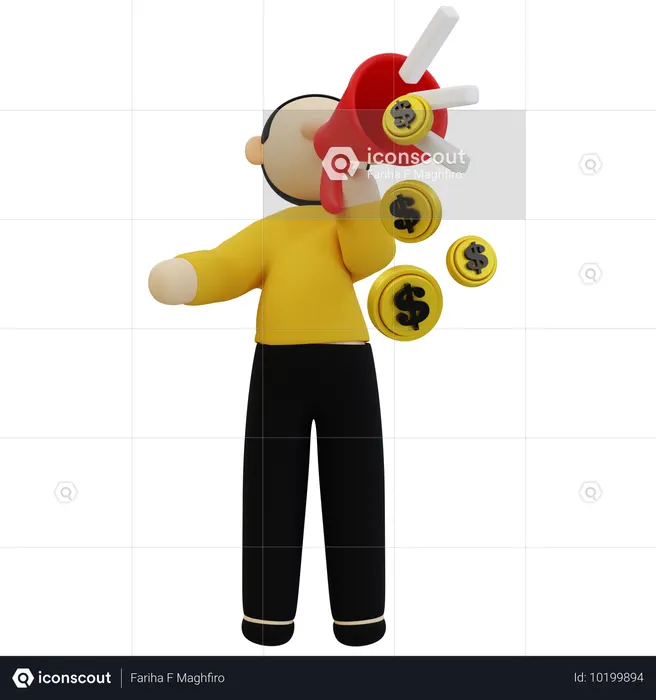 Creative Marketing Strategies for Boosting Sales  3D Illustration