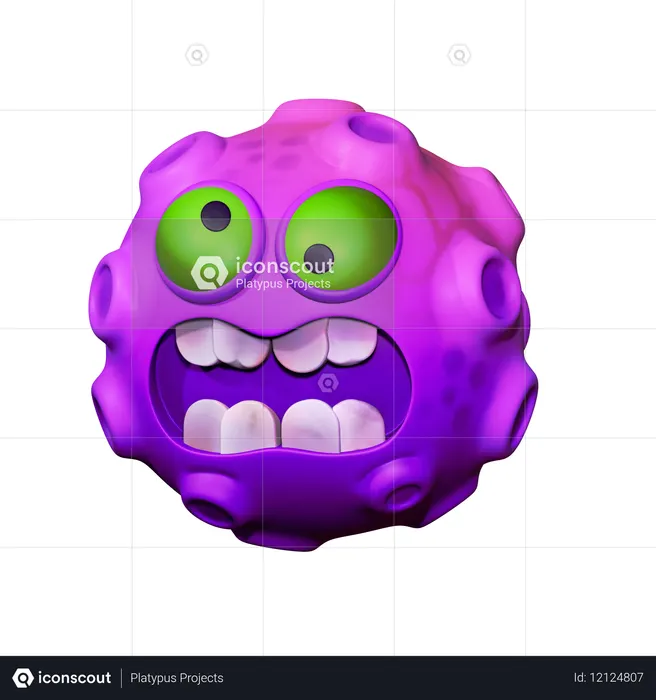 Créature effrayante  3D Icon