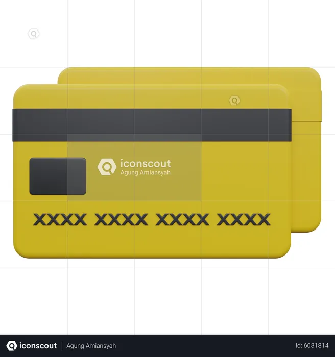 Credit Card  3D Icon