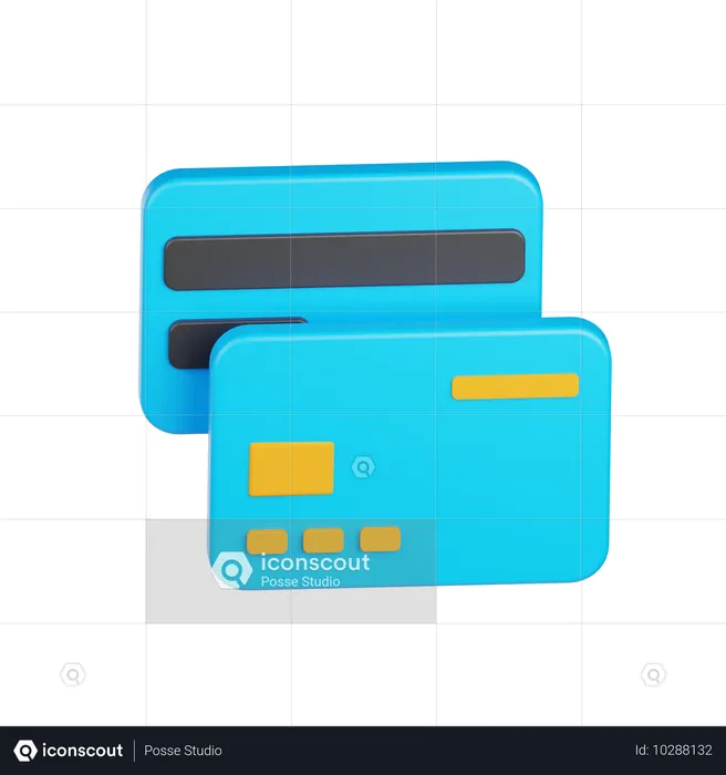 Credit Card  3D Icon