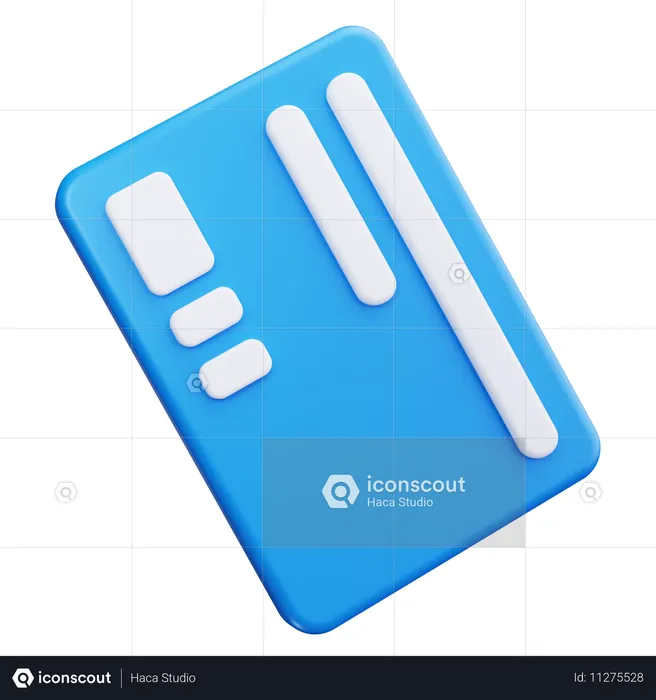 Credit Card  3D Icon