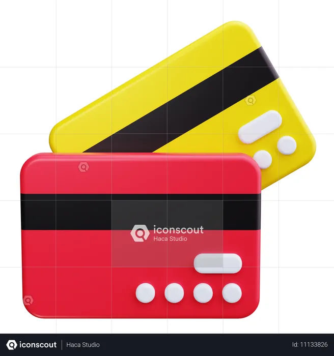 Credit Card  3D Icon