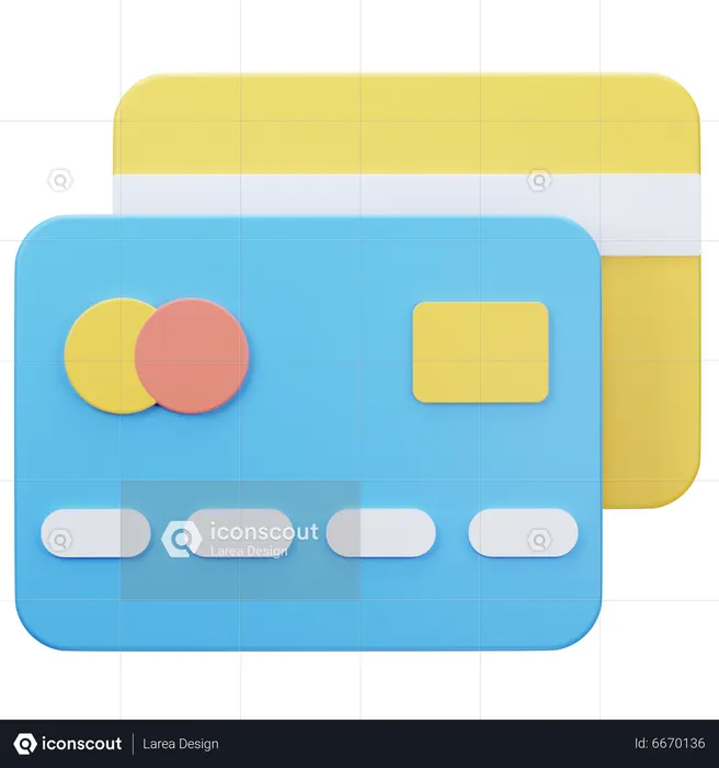 Credit Card  3D Icon