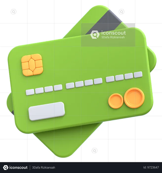 Credit Card  3D Icon