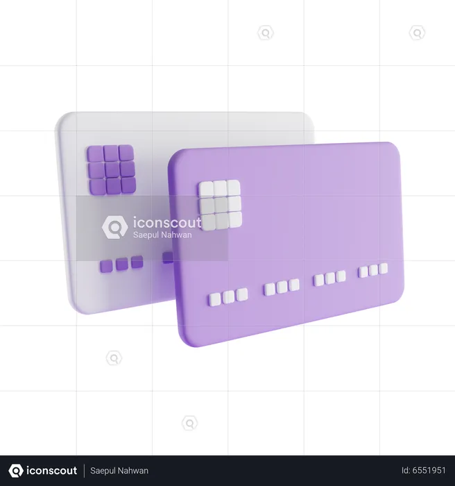 Credit Card  3D Icon