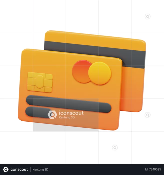 Credit Card  3D Icon