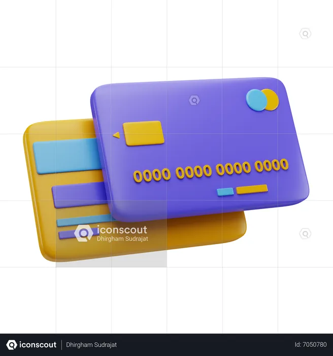 Credit Card  3D Icon