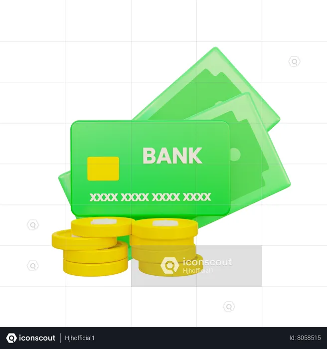 Credit Card  3D Icon