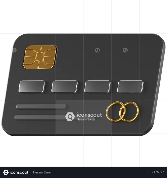 Credit Card  3D Icon