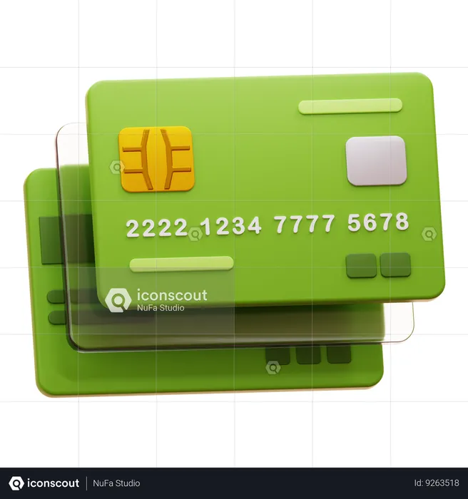 CREDIT CARD  3D Icon