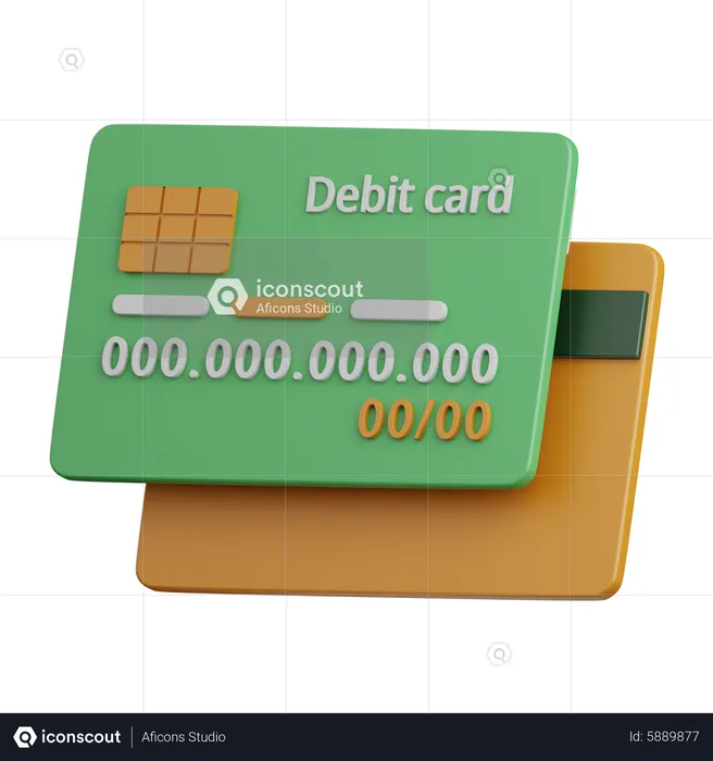 Credit Card  3D Icon