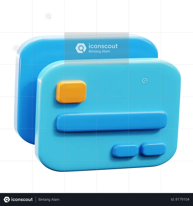 Credit Card  3D Icon