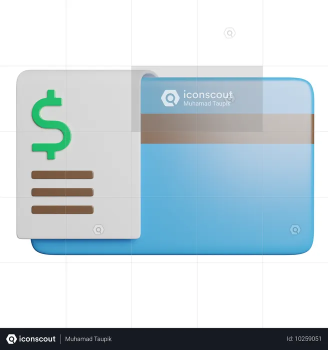 Credit Card  3D Icon