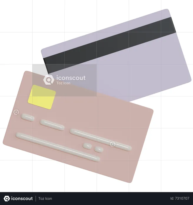 Credit Card  3D Icon