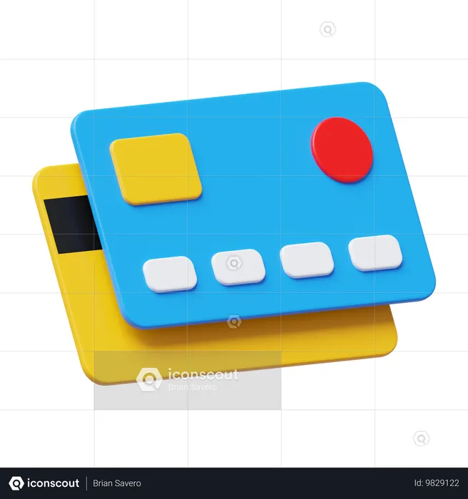 Credit Card  3D Icon