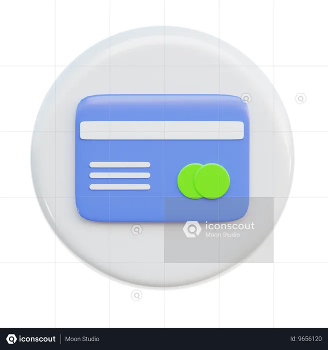 Credit Card  3D Icon