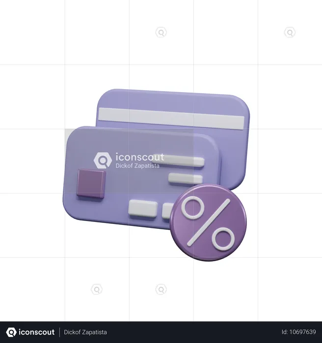 Credit Card  3D Icon