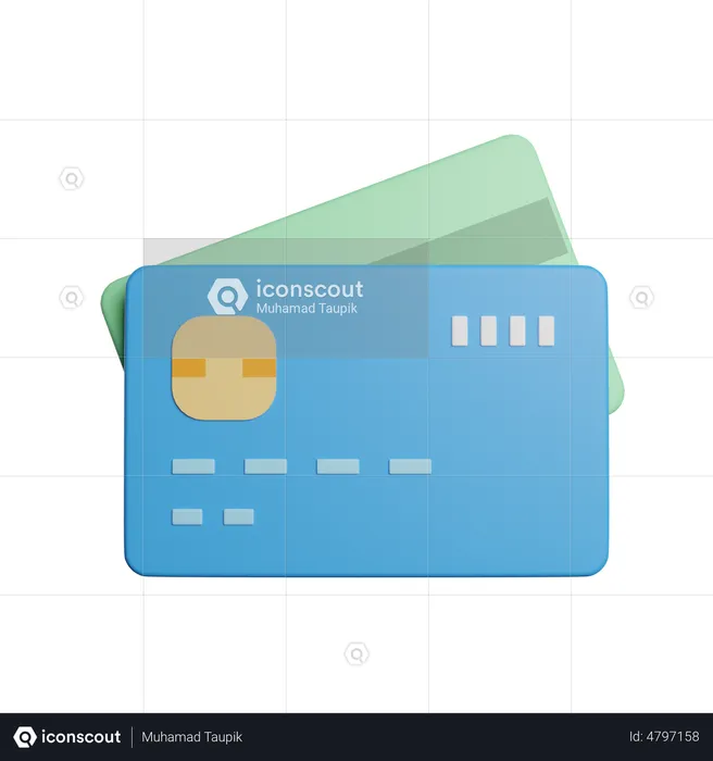 Credit Card  3D Icon