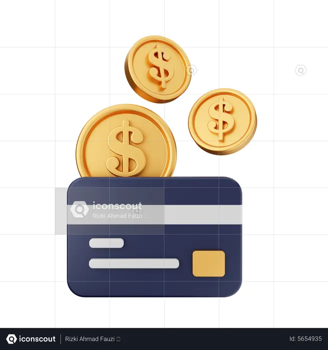 Credit Card  3D Icon