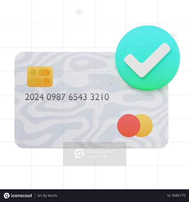 Credit Card  3D Icon