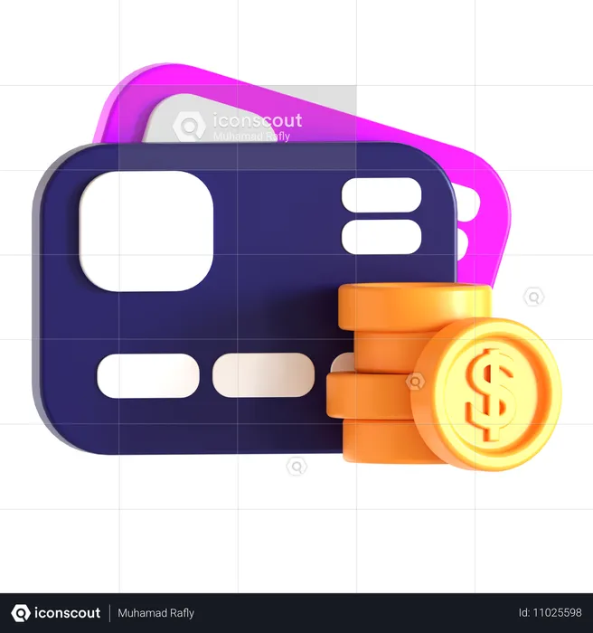 Credit Card  3D Icon