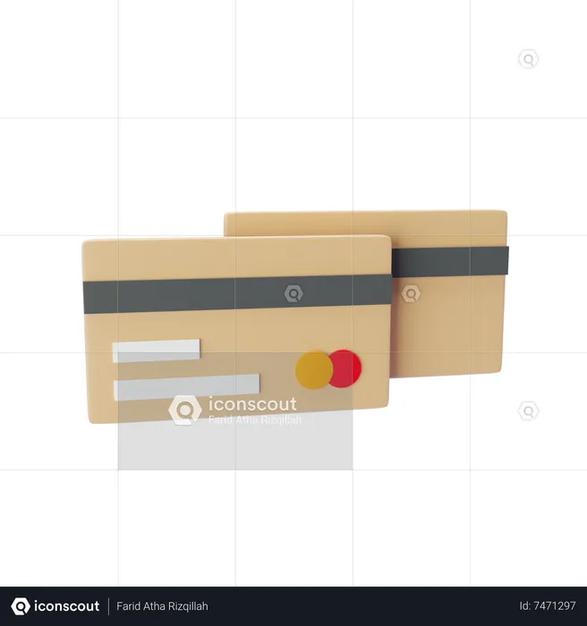 Credit Card  3D Icon