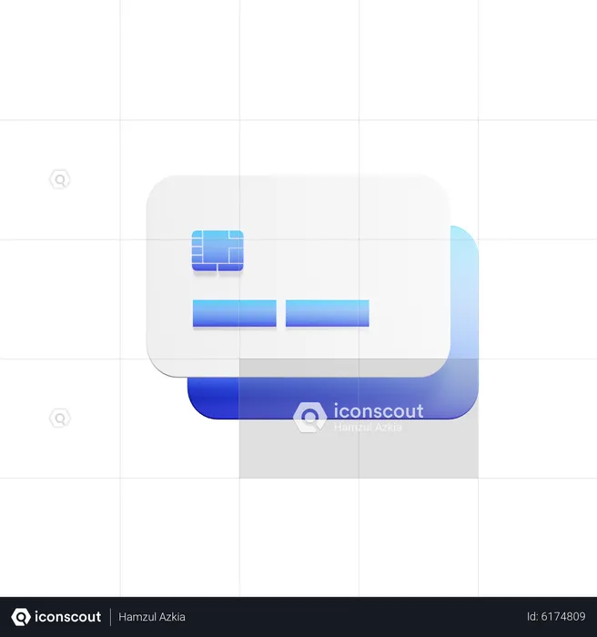 Credit Card  3D Icon