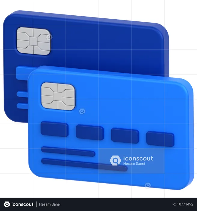 Credit Card  3D Icon