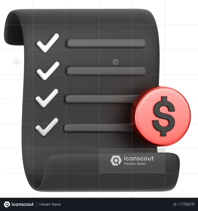 Credit Card  3D Icon
