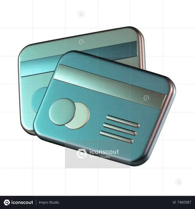 Credit Card  3D Icon