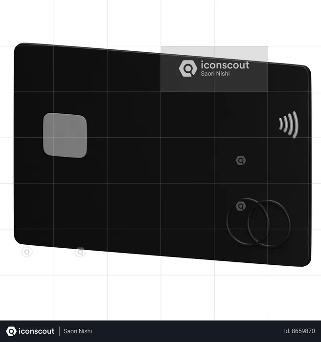 Credit Card  3D Icon