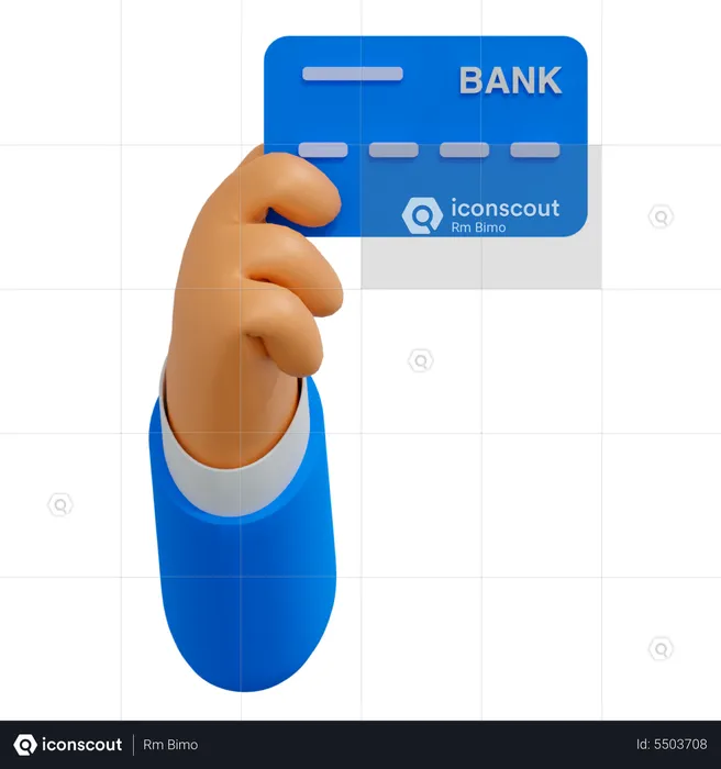 Credit card  3D Illustration