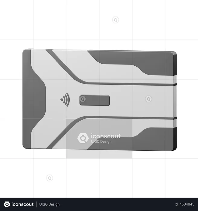 Credit Card  3D Illustration