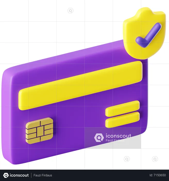 Credit Card  3D Icon