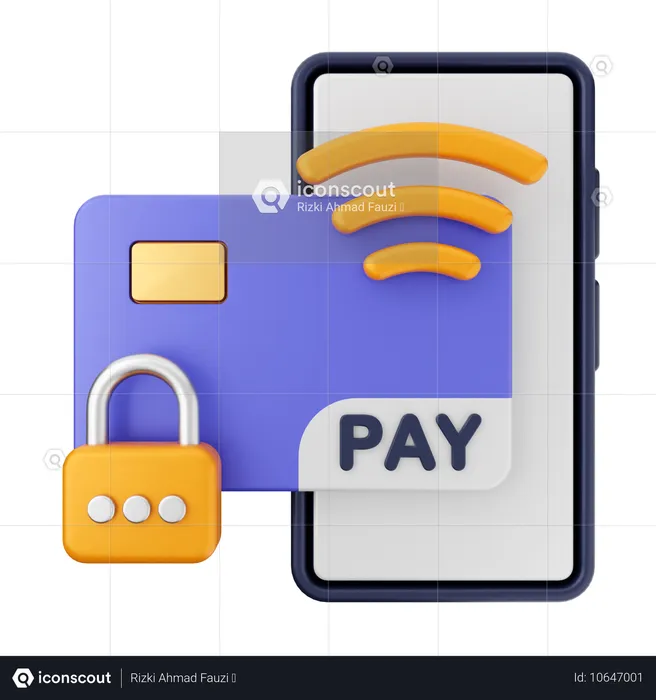 Credit Card Payment  3D Icon