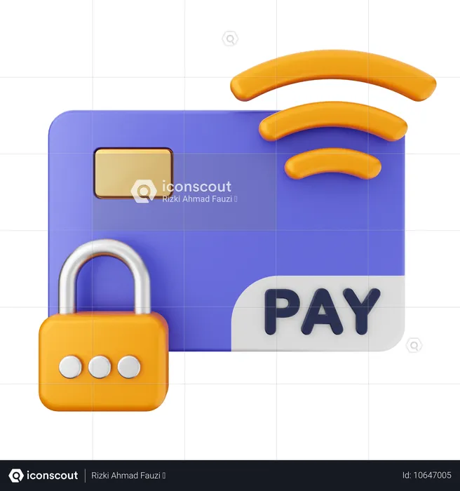 Credit Card Payment  3D Icon