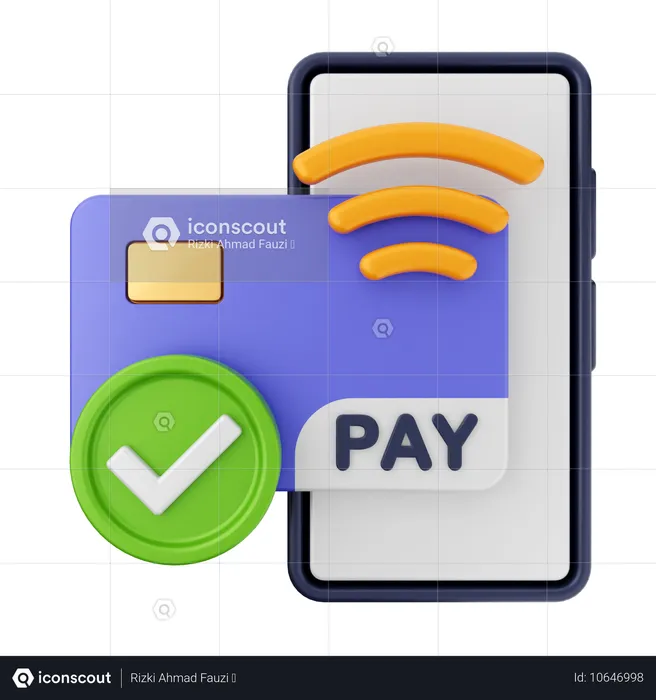 Credit Card Payment  3D Icon