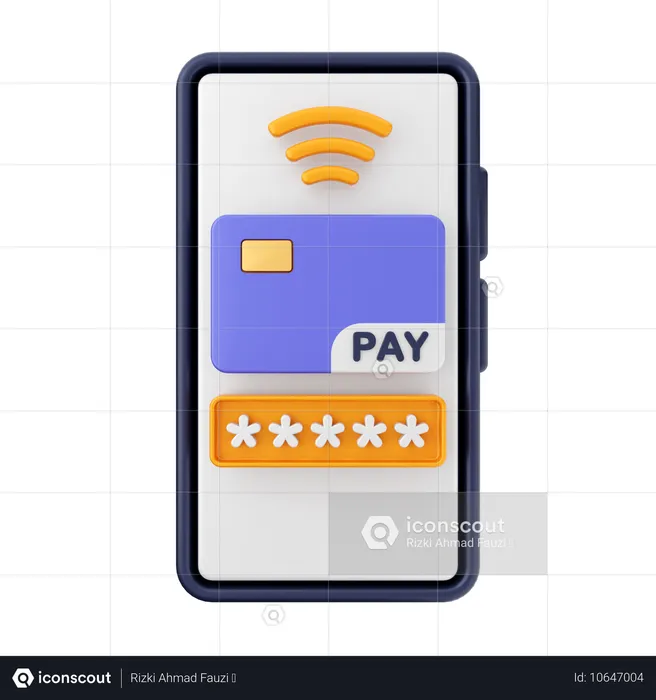 Credit Card Payment  3D Icon