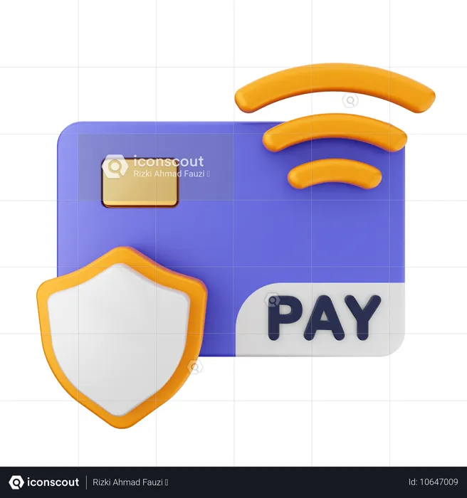 Credit Card Payment  3D Icon