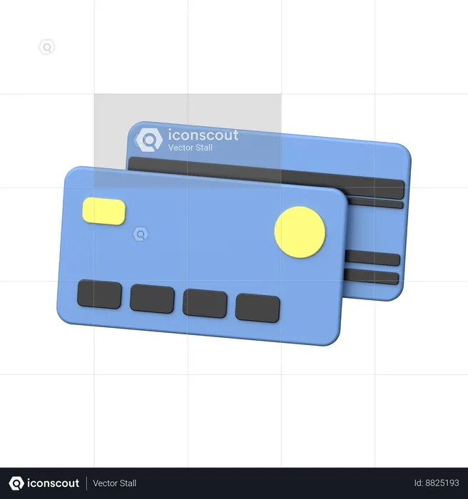 Credit Card Payment  3D Icon